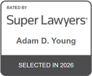 Rated By Super Lawyers | Adam D. Young | Selected in 2026